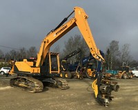 2015 Hyundai R220LC-9A High Walker Forestry Kit with Ponsse H7