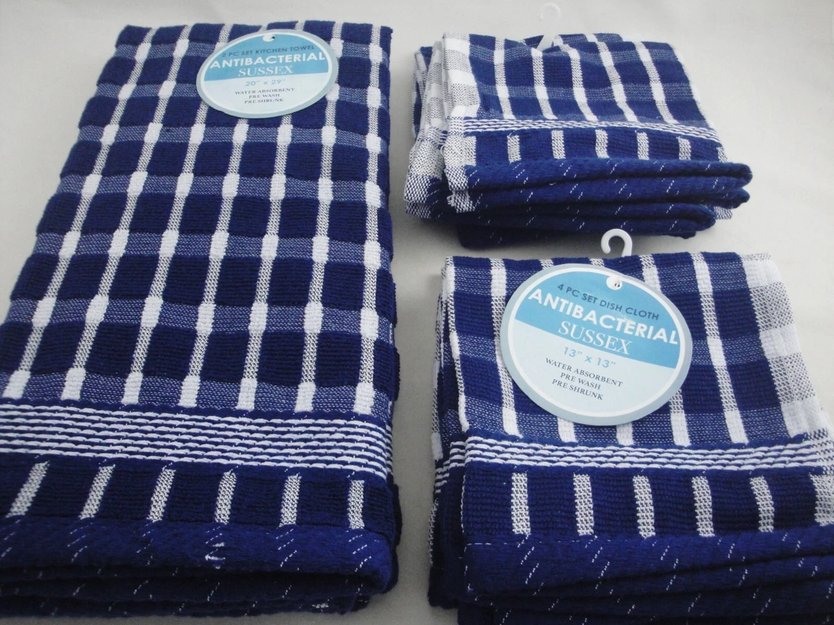 Blue Kitchen Dish Towels