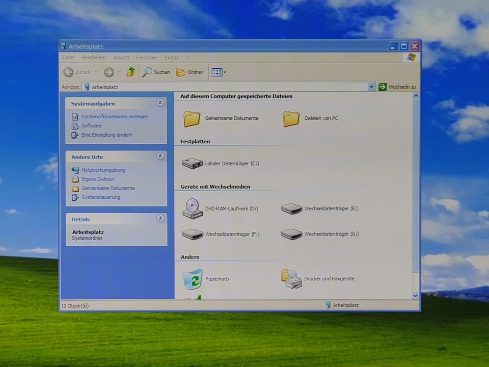 ASUS P7H55-M Windows XP Gamer PC Computer 500GB i5 4GB DVD-RW Card-Reader - Bild 4 von 4