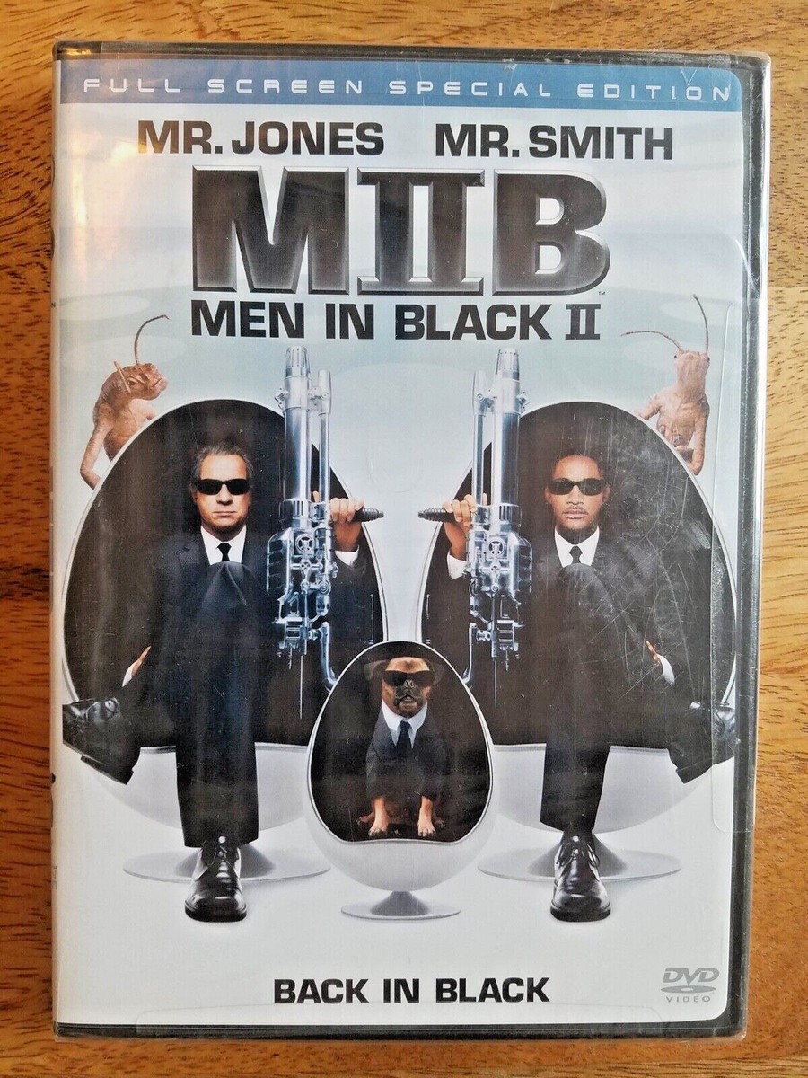 Men in Black II DVD Will Smith Tommy Lee Jones Full Screen Special