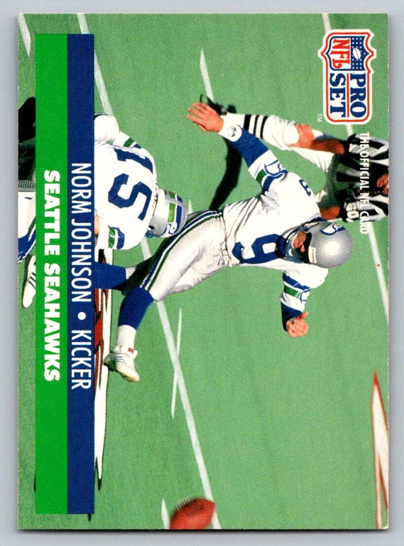 1991 Pro Set - Norm Johnson #300