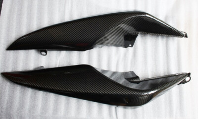 Seitenverkleidung Hinten Rear Fairing Suzuki Bking B King B-King Carbon Glänzend