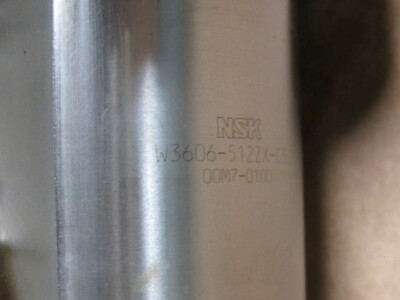 KITAMURA MYCENTER 2XI PARTS X-AXIS BALL SCREW ASSEMBLY, NSK W3606