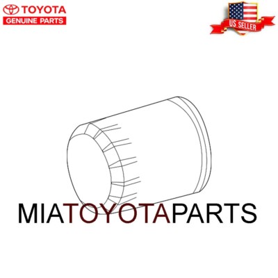 Genuine Toyota 22 Tundra 23-25 Sequoia Oil Filter 9091510010