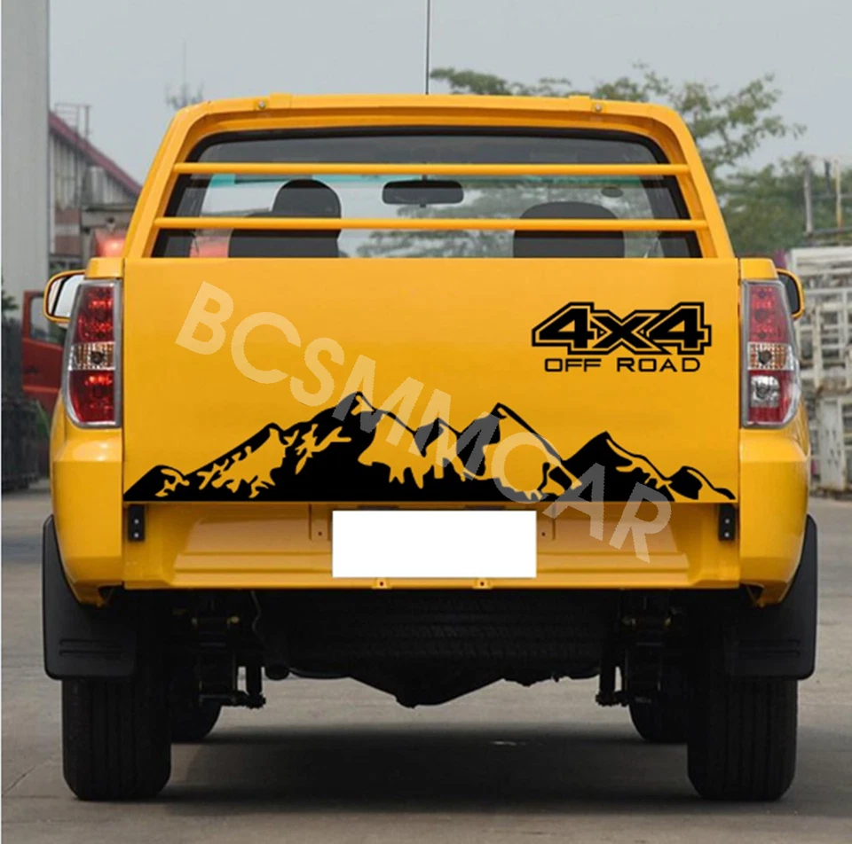 Car Truck Sticker Mountain Range Landscape Graphics Decal Vinyl Auto Accessories - Image 4 of 4