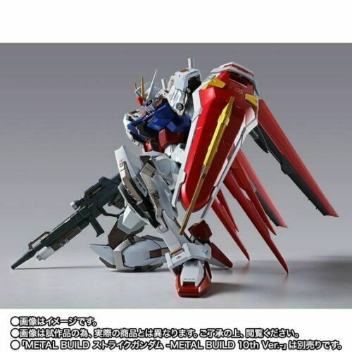 Bandai METAL BUILD Strike Gundam 10th Ver. & Aile Striker 10th Ver. set