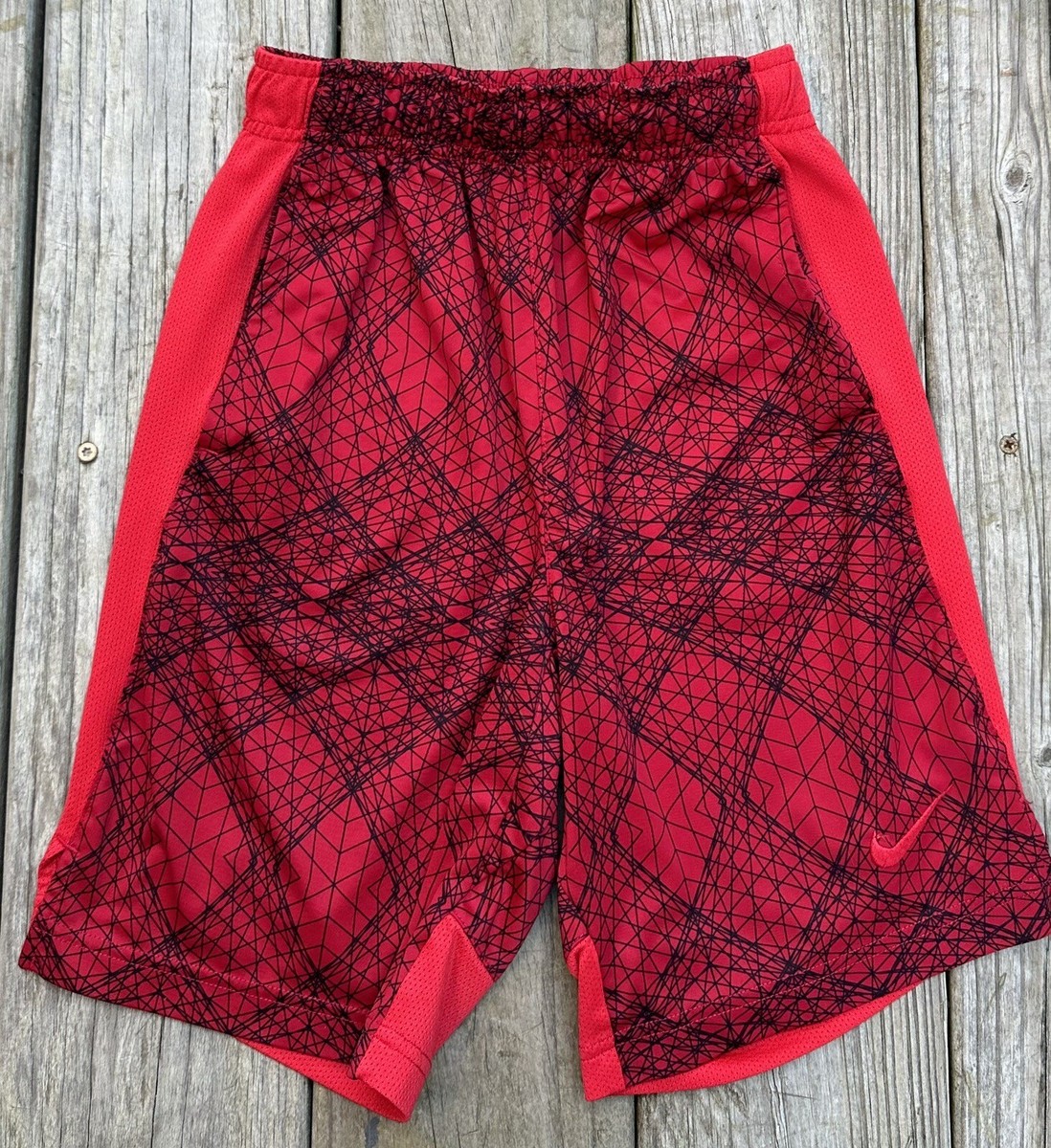 Dri Fit Kyrie Shorts Youth Nike Dri Fit Boys Red Athletic Shorts