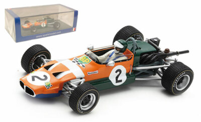 1 43 Spark Lotus F2 59 #2 3Rd Albi Gp 1969 J.Rindt Orange SF186