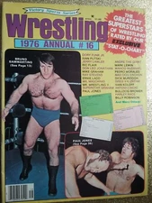 WRESTLING: 1976 ANNUAL #16 - BRUNO SAMMARTINO (RARE/VTG/HTF)