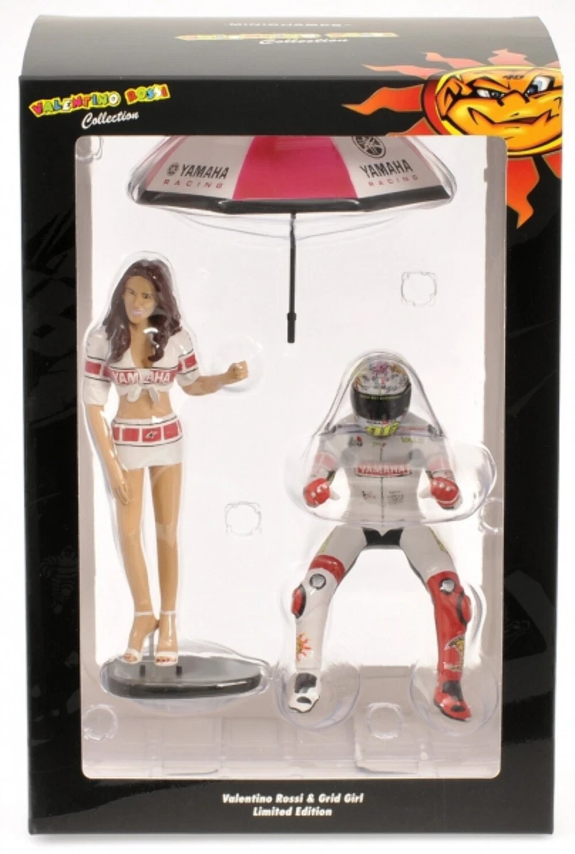 Minichamps 312080146 – Figurine Riding – Valentino Rossi, Moto GP, échelle 1 : 12