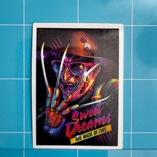 Nighmare On Elm Street Sticker Freddy Krueger Horror Movie, Gloss Vinyl Decal