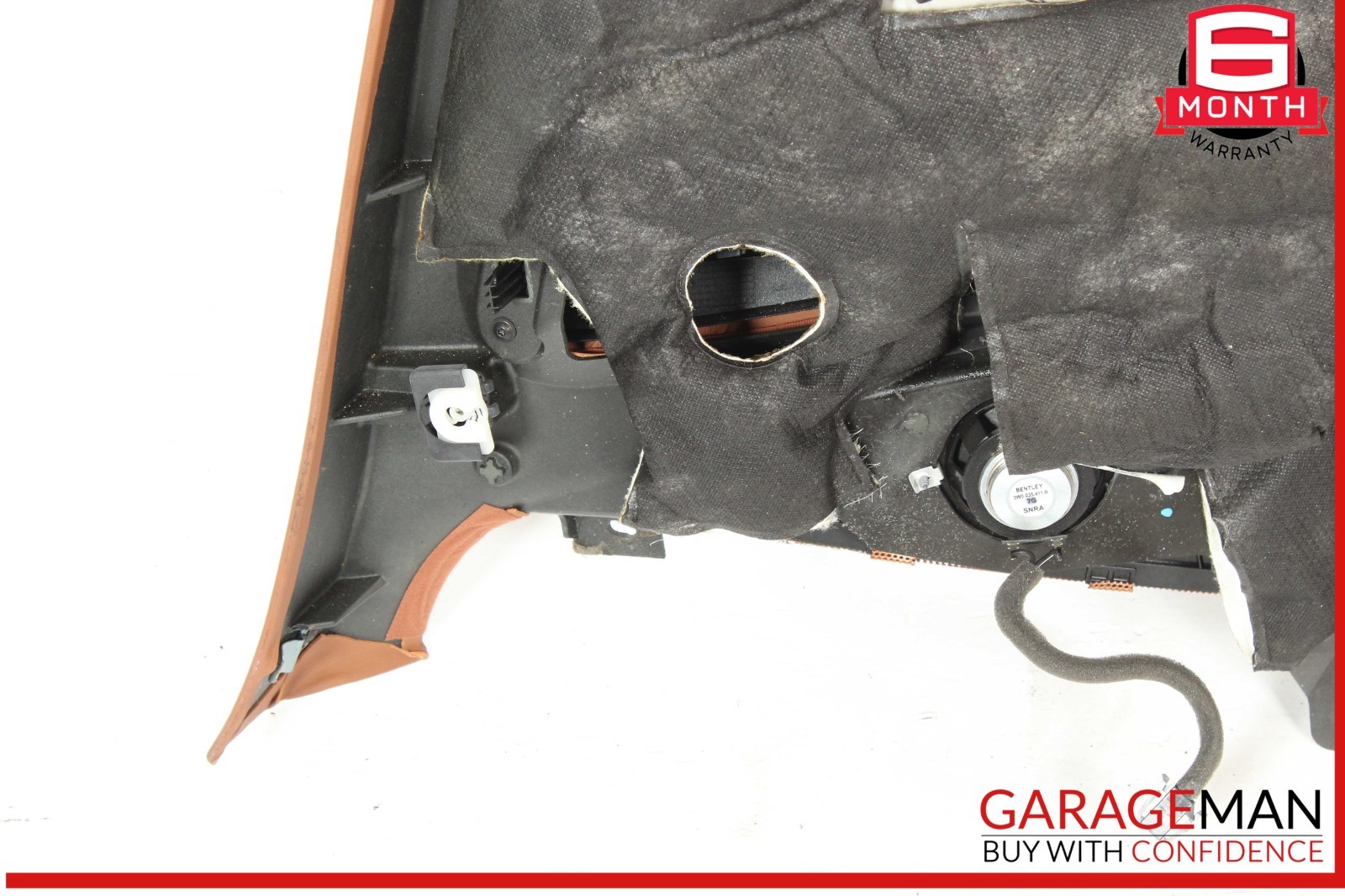 07-11 Bentley Continental GTC Rear Left Driver Side Interior Door Panel OEM