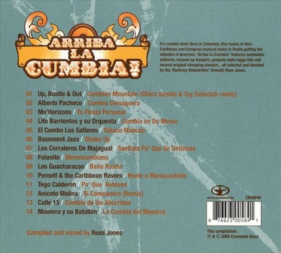 VARIOUS ARTISTS - ARRIBA LA CUMBIA [2008] [DIGIPAK] NEW CD