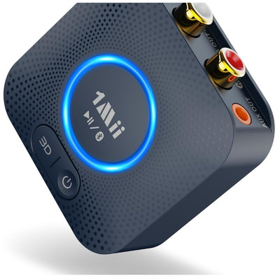 Bluetooth 5.3 Empfänger HiFi Audio Adapter aptX HD Low Latency 3D Surround Dual