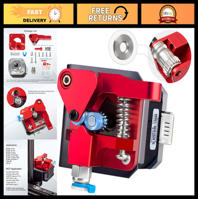 Dual Gear Extruder with Nema 17 Motor for Creality Ender 3, CR6, CR10 3D Printer
