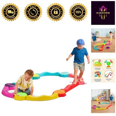 Musical Balance Beam Toy Set - Enhance Coordination & Sensory Skills - 3  +