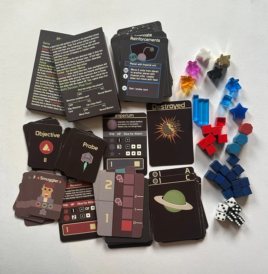 MINT IMPERIUM Solo + Galactic Civil War | 2023 Mintbox Games - Image 3 of 4