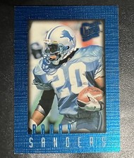 Barry Sanders 1996 Fleer Ultra #36 Blue - Lions HOF