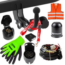 Anhängerkupplung starr für Skoda Roomster 5J+ESatz 7pol Kpl.