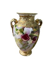 陶瓷古董原始1900-1940 年日本花瓶| eBay