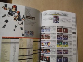 A Ss Sega Saturn Fighters Megamix Official Guide 1997 First Edition Scratched An