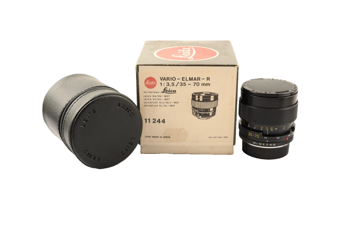 Leica VARIO-ELMAR-R f/3.5 Camera Lenses 35-70mm Focal for sale | eBay