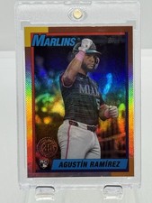 Agustín Ramírez Rookie 2025 Topps 35th Anniversary Miami Marlins #U90-37