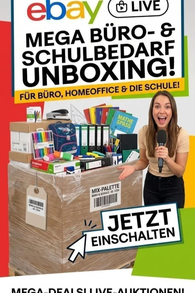 Bürobedarf ab 1 € => Die besten Deals! Live-Shopping
