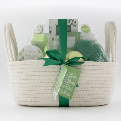 �Bloomfield Winter Solace Bath & Body Set, Fir & Eucalyptus Scent, 10-Piece Adul