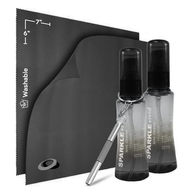 OPTIPAK Sparkle Vivid Anti-Reflective Safe Lens Cleaner & Repair Kit