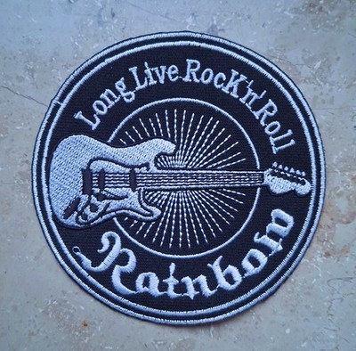 RAINBOW - LONG LIVE ROCK ´N´ ROLL -- PATCH / AUFNÄHER -- HARD ROCK / HEAVY METAL