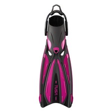 TUSA Solla Rose Pink Scuba Diving Fins with Bungee Strap SF-0114-RP