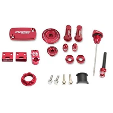 Moose Racing Bling Pack Billet Aluminum Red For Honda CRF230F 2003-2016