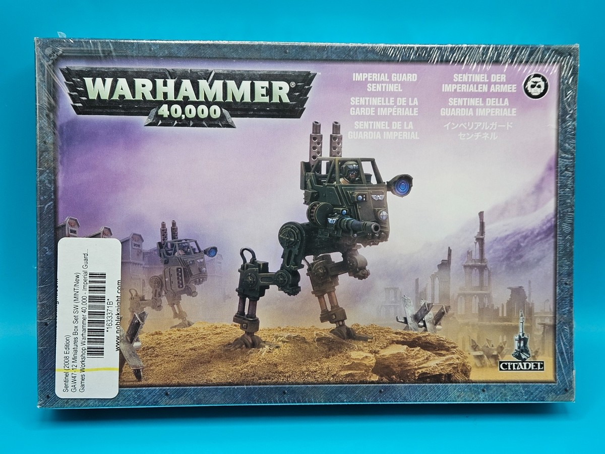 Sentinel Imperial Guard Walker Warhammer 40k Astra Militarum OOP 
