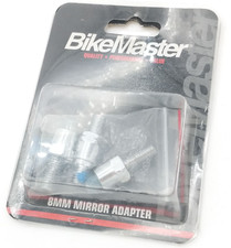 BikeMaster 8mm Male Chrome Mirror Adapter Uni...