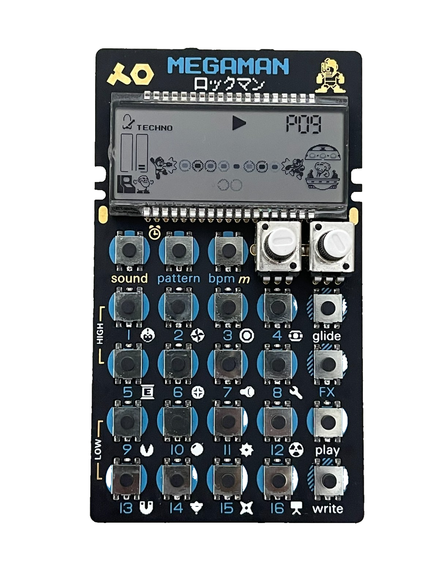 Pocket Operator PO-128 Megaman pocket operator MEGAMAN PO-128