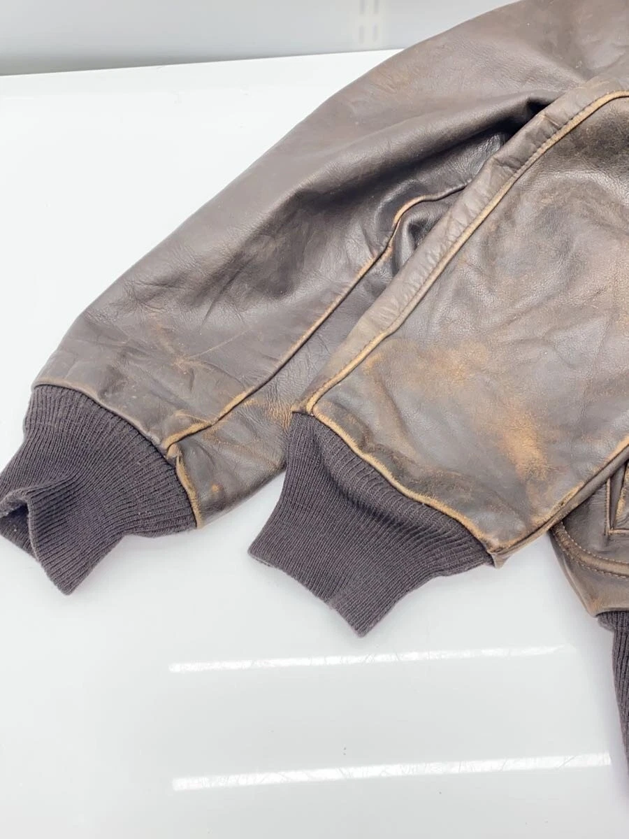 Schott A-2 40 cuero negro liso