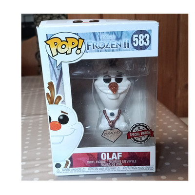 Funko Pop! Disney Frozen II Olaf #583 Vinylfigur Diamond Collection Special Ed.