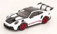 1:18 Norev Porsche 911 (992) GT3 RS Weissach Package 2022 White/Red