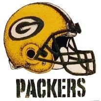 Спортивные татуировки на шлемах Green Bay Packers набор из 3-х 1590₽