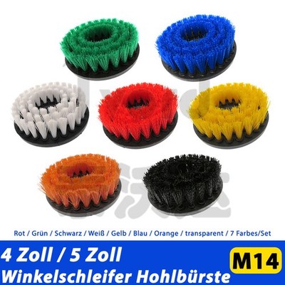 4''/5''Zoll Winkelschleifer Reinigungsbürsten 100/125mm Elektrische Power Scrubber