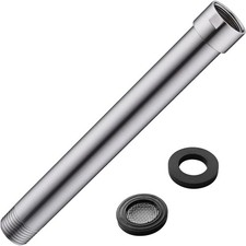 Shower Arm Extender 8 Inch Extension Arm for Rainfall and Handheld Shower Hea...