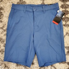 PGA TOUR Golf Shorts Mens 30 Blue Heather Course Comfort 4-Way Stretch PY8A907M