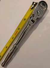Snap-on Tools Usa Tf72 14 Drive Chrome Standard Handle Flex Head Ratchet New Snap-on Tools Usa Tf72 14 Drive Chrome Standard Handle Flex Head Ratchet New
