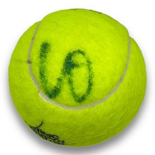 COCO GAUFF SIGNED & USED MADRID OPEN DUNLOP FORT TENNIS BALL (ACG CERT)