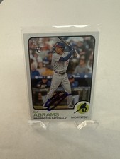 2022 Topps Heritage High Number - C.J. Abrams #501 (RC) IP Auto 