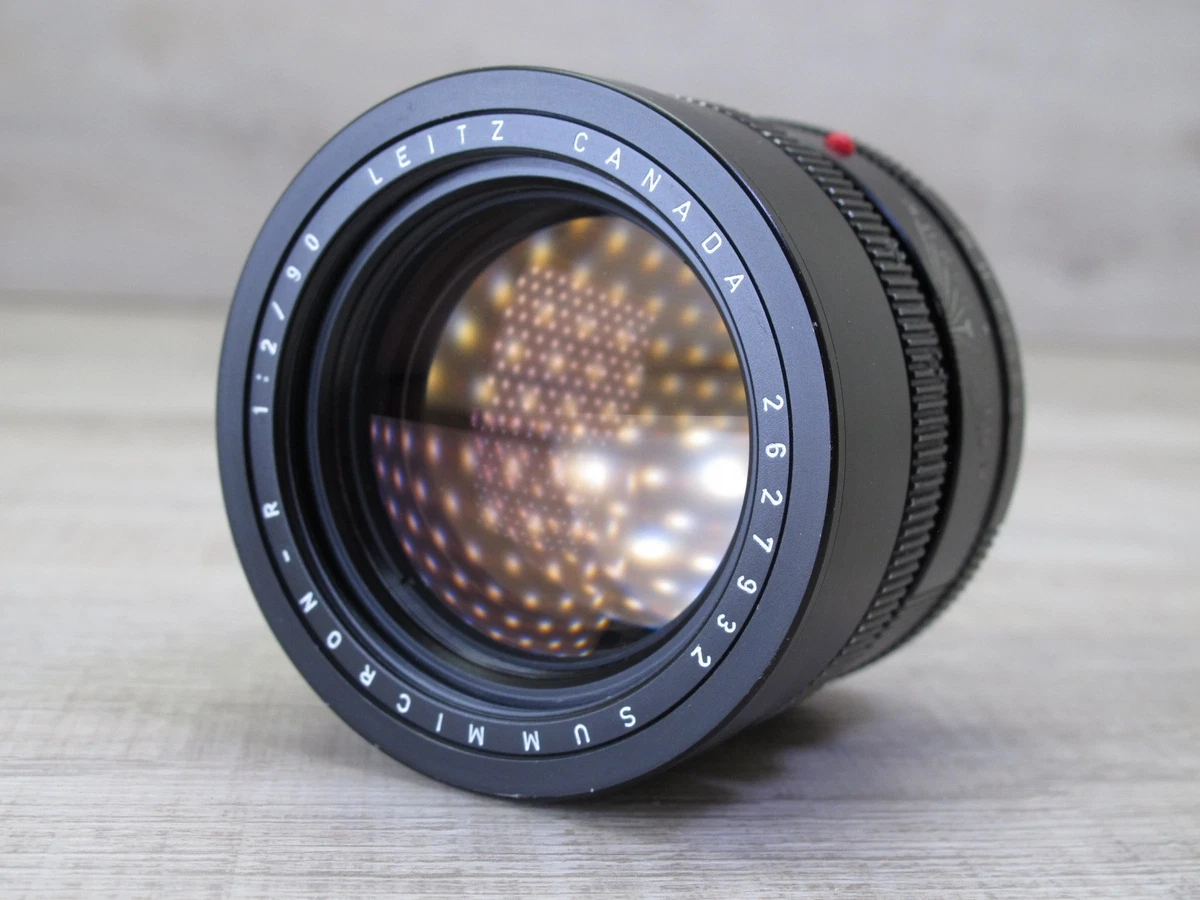 レンズ(単焦点) Leitz  Summicron-R 90mm F2 Leica SUMMICRON-R 90mm Focal f/2 Camera Lenses for sale - eBay