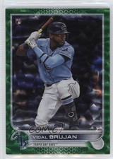 2022 Topps Series 1 Green Foil 489/499 Vidal Brujan #25 0m4r
