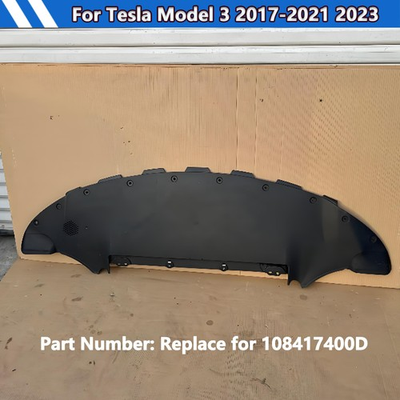#ad 1084174 00 D Front Bumper Lower Valance Shield Splash For 2017 23 Tesla Model 3 $94.99