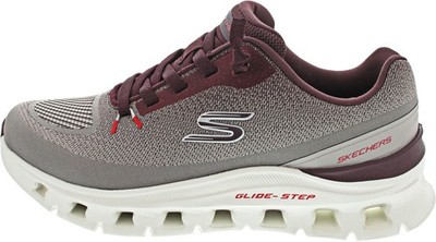 Skechers Glide-Step Pro-Waverra Herren Slipper rot kombi